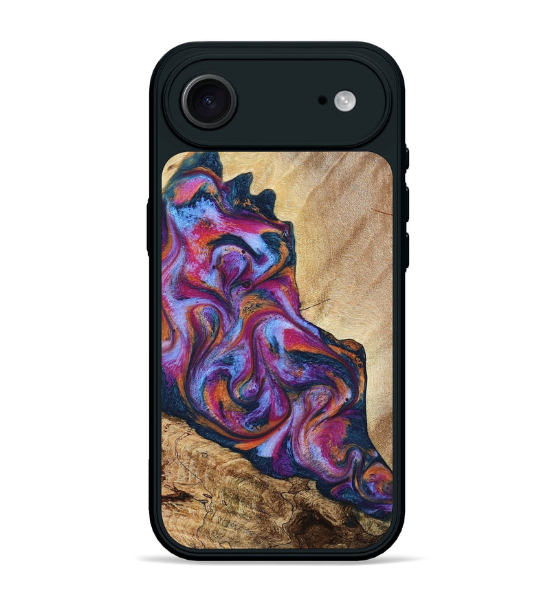 iPhone 17 Air Wood Phone Case - Jaylen (Blue, 787635)