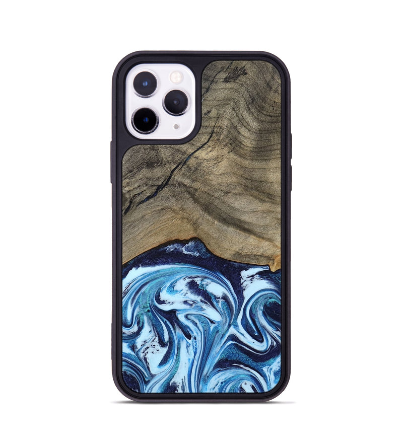 iPhone 11 Pro Wood Phone Case - Kole (Blue, 787803)