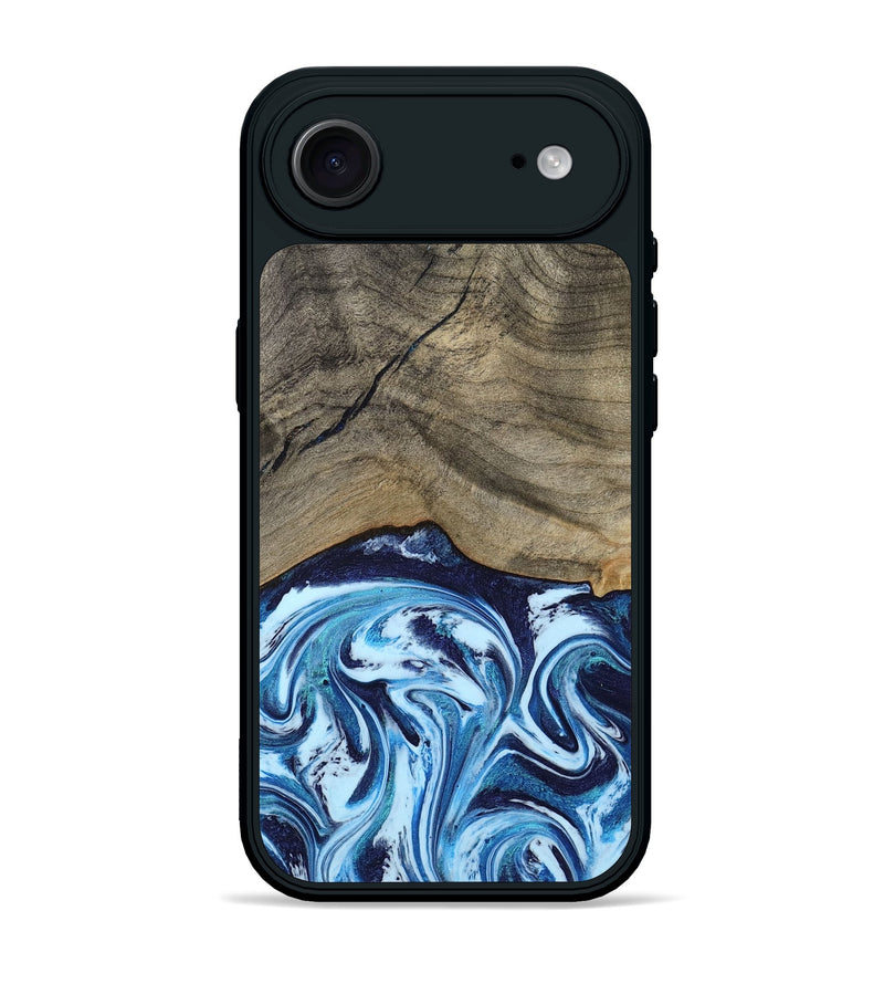 iPhone 17 Air Wood Phone Case - Kole (Blue, 787803)