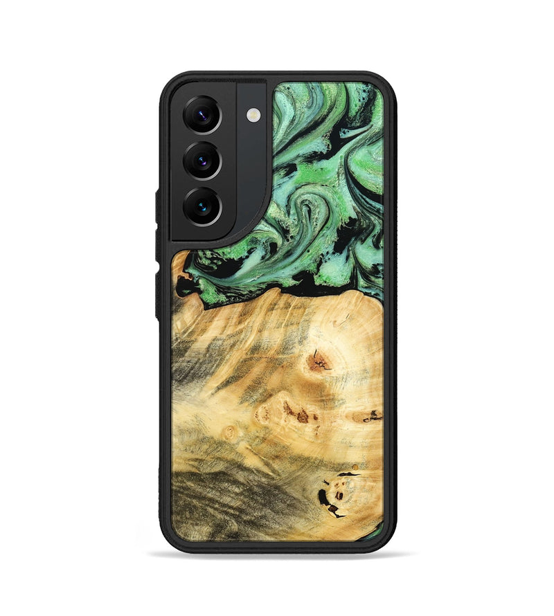 Galaxy S22 Wood Phone Case - Chad (Green, 787821)