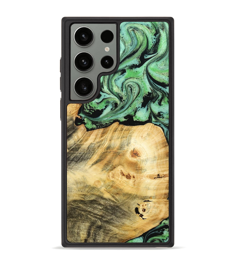 Galaxy S23 Ultra Wood Phone Case - Chad (Green, 787821)