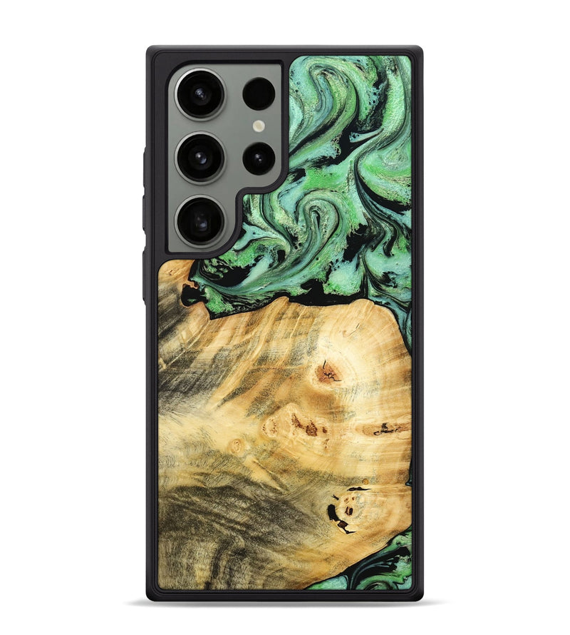 Galaxy S24 Ultra Wood Phone Case - Chad (Green, 787821)
