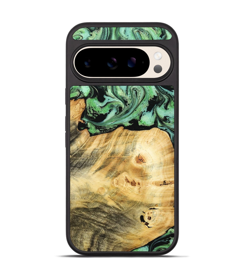 Pixel 10 Wood Phone Case - Chad (Green, 787821)