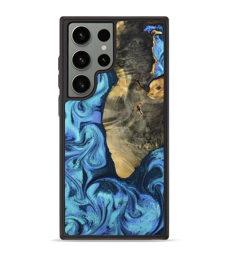 Galaxy S23 Ultra Wood Phone Case - Otto (Blue, 787842)