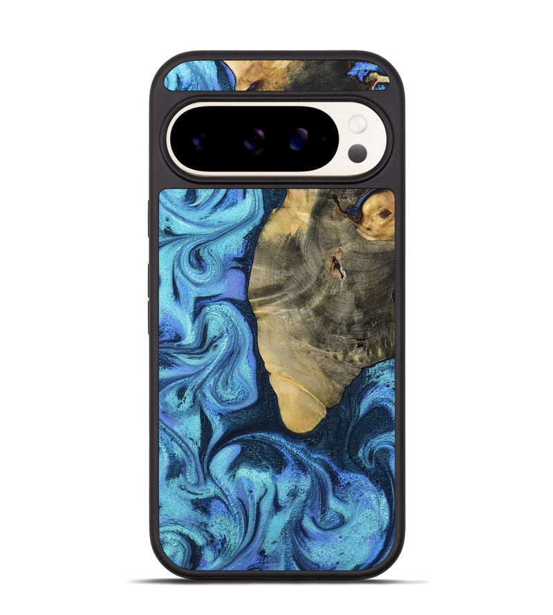 Pixel 9 Pro Wood Phone Case - Otto (Blue, 787842)