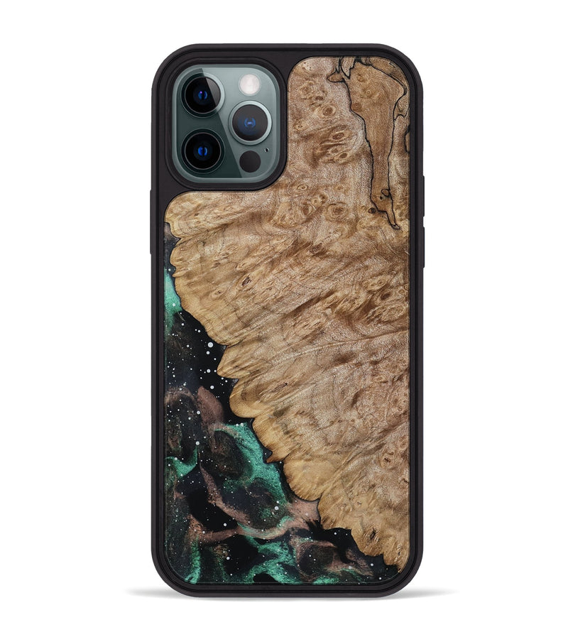 iPhone 12 Pro Max Wood Phone Case - Stormy (Cosmos, 787879)