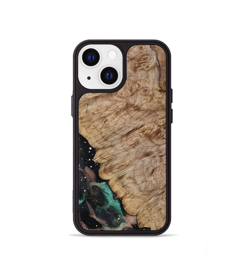 iPhone 13 mini Wood Phone Case - Stormy (Cosmos, 787879)