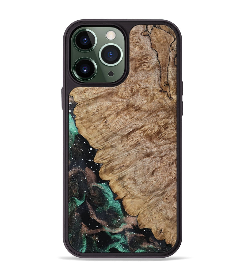 iPhone 13 Pro Max Wood Phone Case - Stormy (Cosmos, 787879)