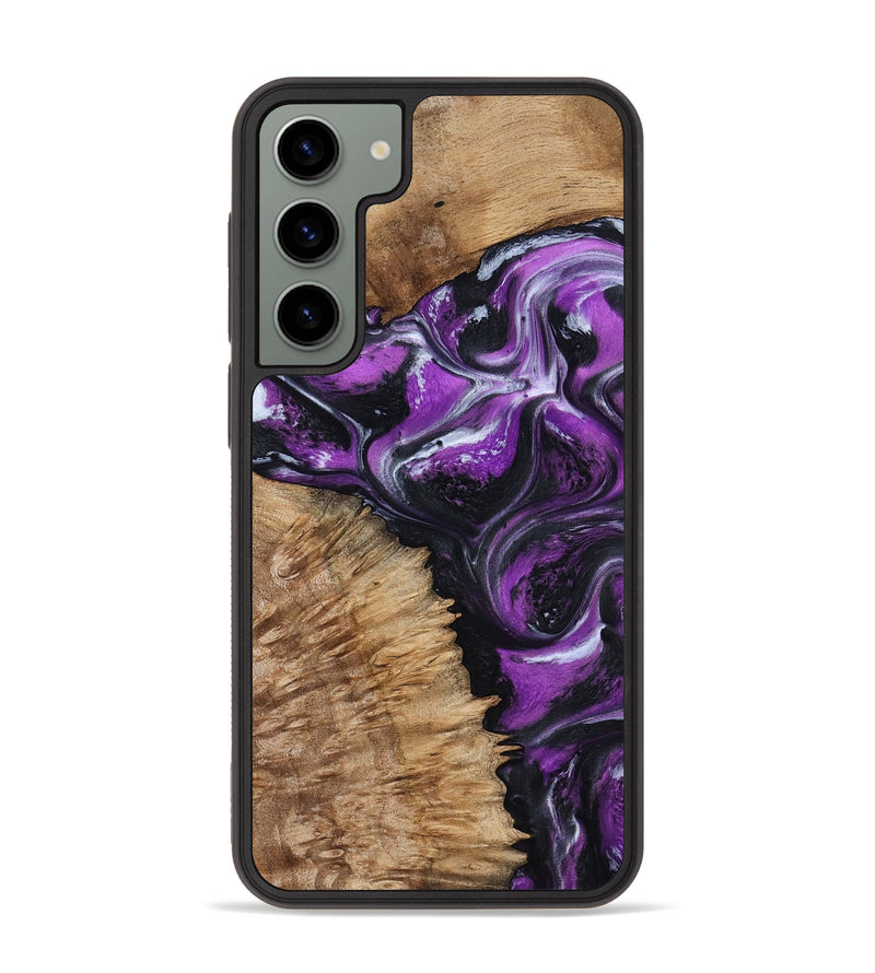Galaxy S23 Plus Wood Phone Case - Laila (Purple, 787894)