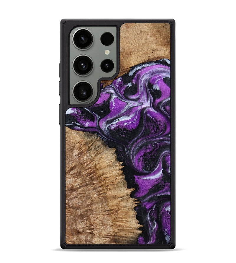 Galaxy S24 Ultra Wood Phone Case - Laila (Purple, 787894)