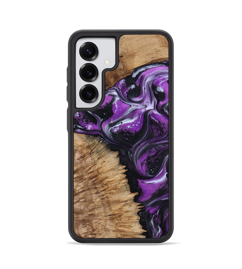 Galaxy S25 Wood Phone Case - Laila (Purple, 787894)