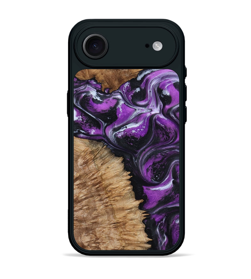 iPhone 17 Air Wood Phone Case - Laila (Purple, 787894)