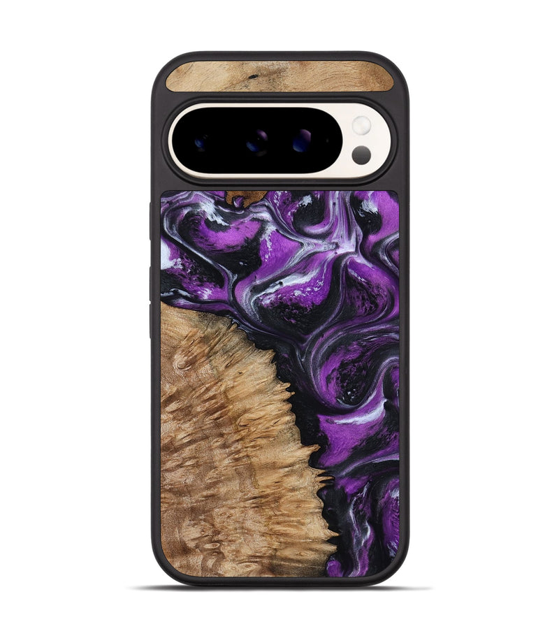 Pixel 9 Pro Wood Phone Case - Laila (Purple, 787894)