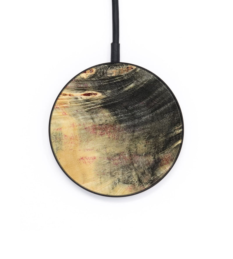 Circle Wood Wireless Charger - Stan (Red, 787898)