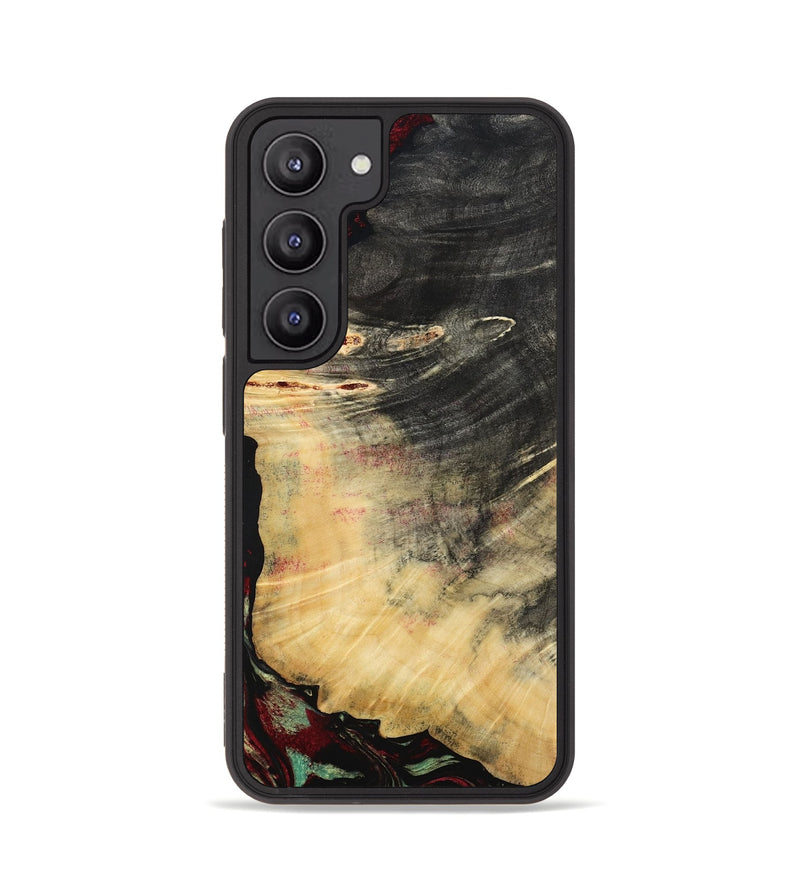 Galaxy S23 Wood Phone Case - Stan (Red, 787898)