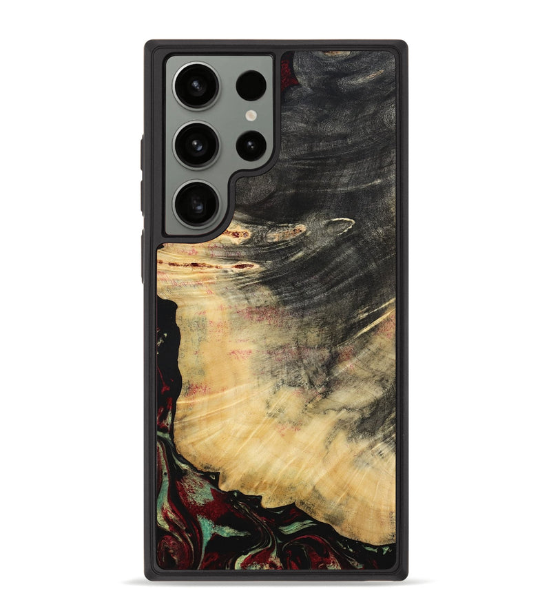 Galaxy S23 Ultra Wood Phone Case - Stan (Red, 787898)