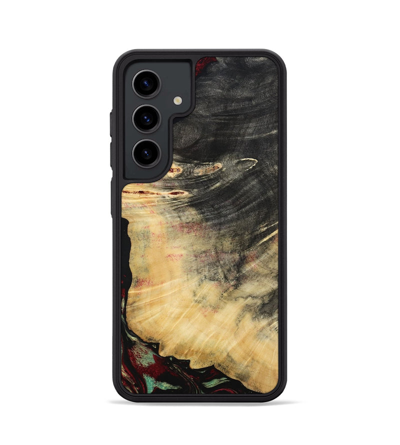 Galaxy S24 Wood Phone Case - Stan (Red, 787898)