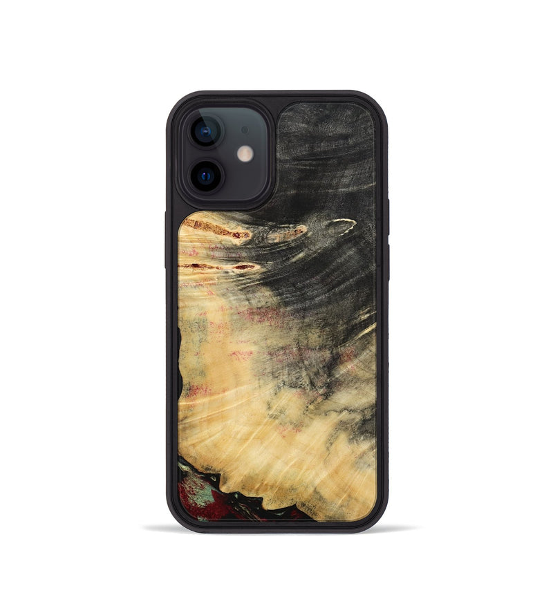 iPhone 12 mini Wood Phone Case - Stan (Red, 787898)