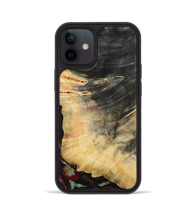 iPhone 12 Wood Phone Case - Stan (Red, 787898)