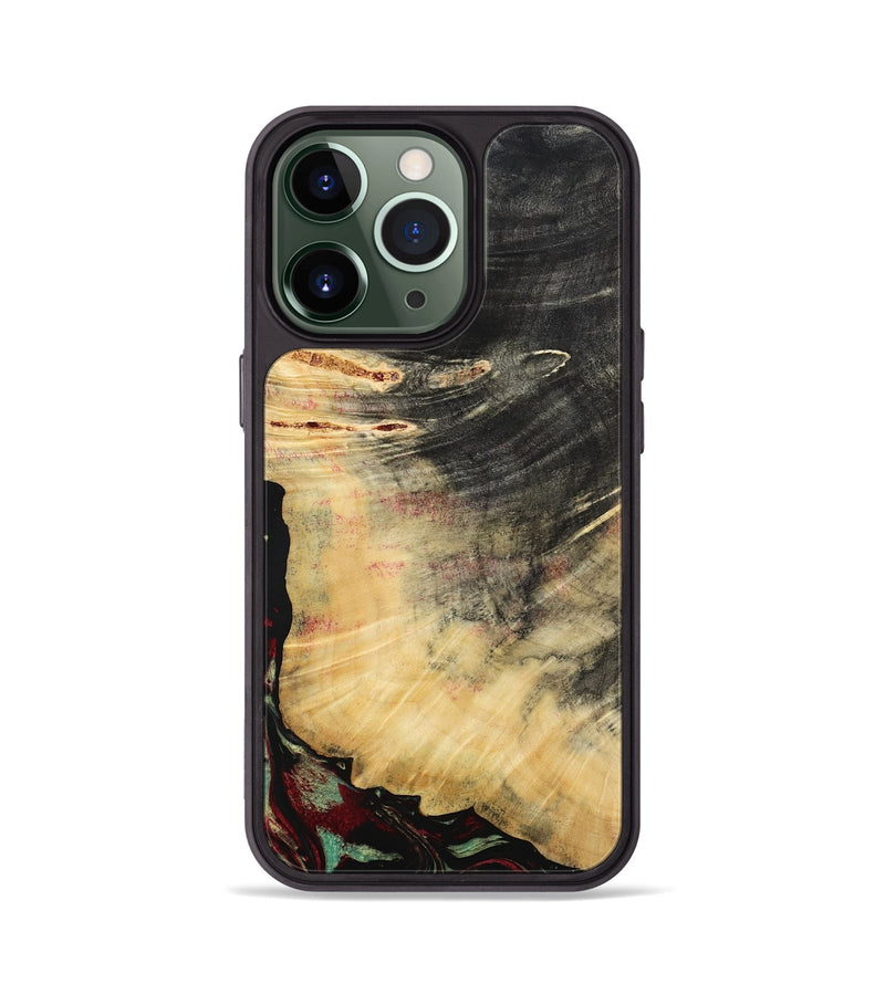 iPhone 13 Pro Wood Phone Case - Stan (Red, 787898)