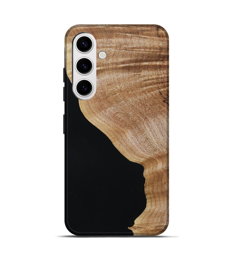 Galaxy S25 Wood Live Edge Phone Case - Deidra (Wood Burl, 787959)