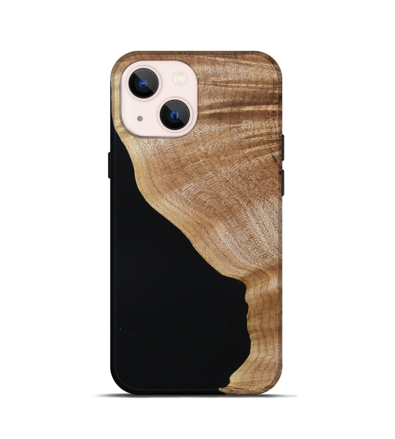 iPhone 13 mini Wood Live Edge Phone Case - Deidra (Wood Burl, 787959)