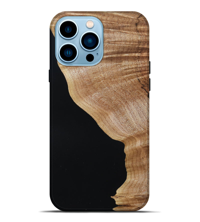 iPhone 14 Pro Max Wood Live Edge Phone Case - Deidra (Wood Burl, 787959)