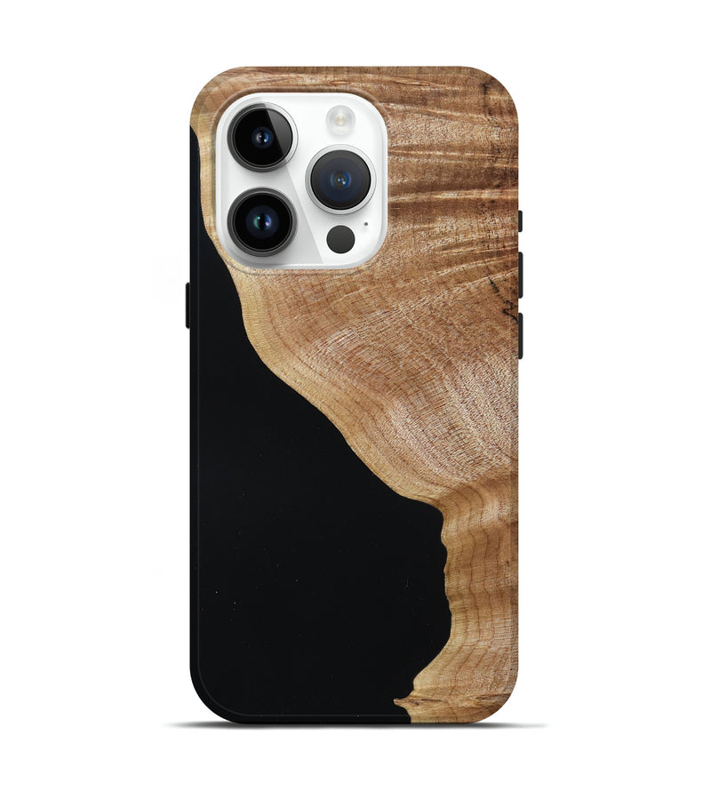iPhone 15 Pro Wood Live Edge Phone Case - Deidra (Wood Burl, 787959)