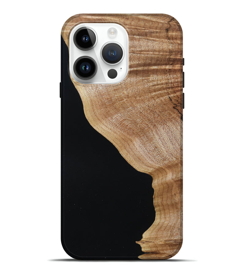 iPhone 15 Pro Max Wood Live Edge Phone Case - Deidra (Wood Burl, 787959)