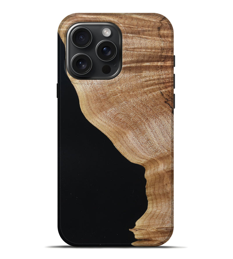 iPhone 16 Pro Max Wood Live Edge Phone Case - Deidra (Wood Burl, 787959)