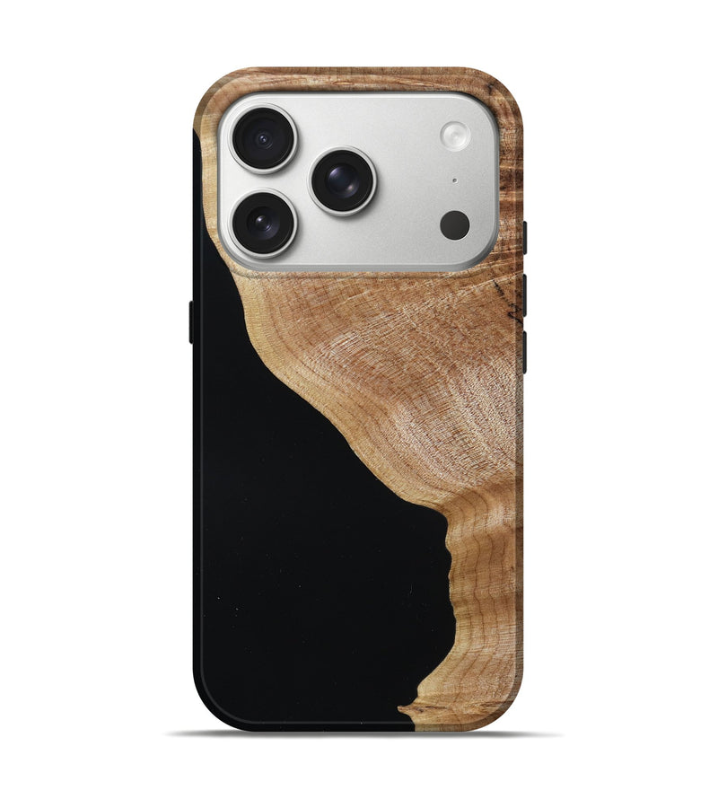 iPhone 17 Pro Wood Live Edge Phone Case - Deidra (Wood Burl, 787959)