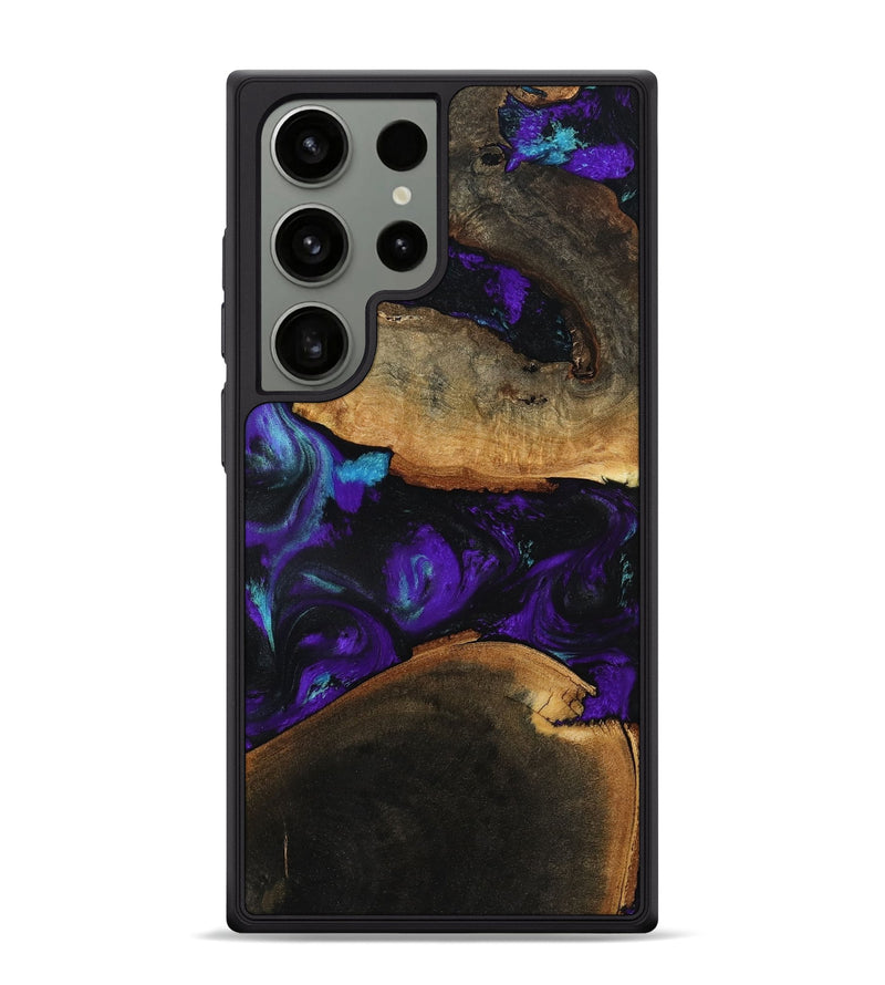 Galaxy S24 Ultra Wood Phone Case - Julissa (Purple, 787982)