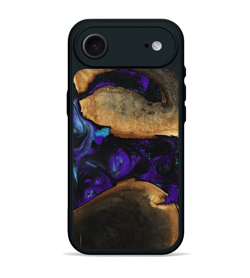 iPhone 17 Air Wood Phone Case - Julissa (Purple, 787982)