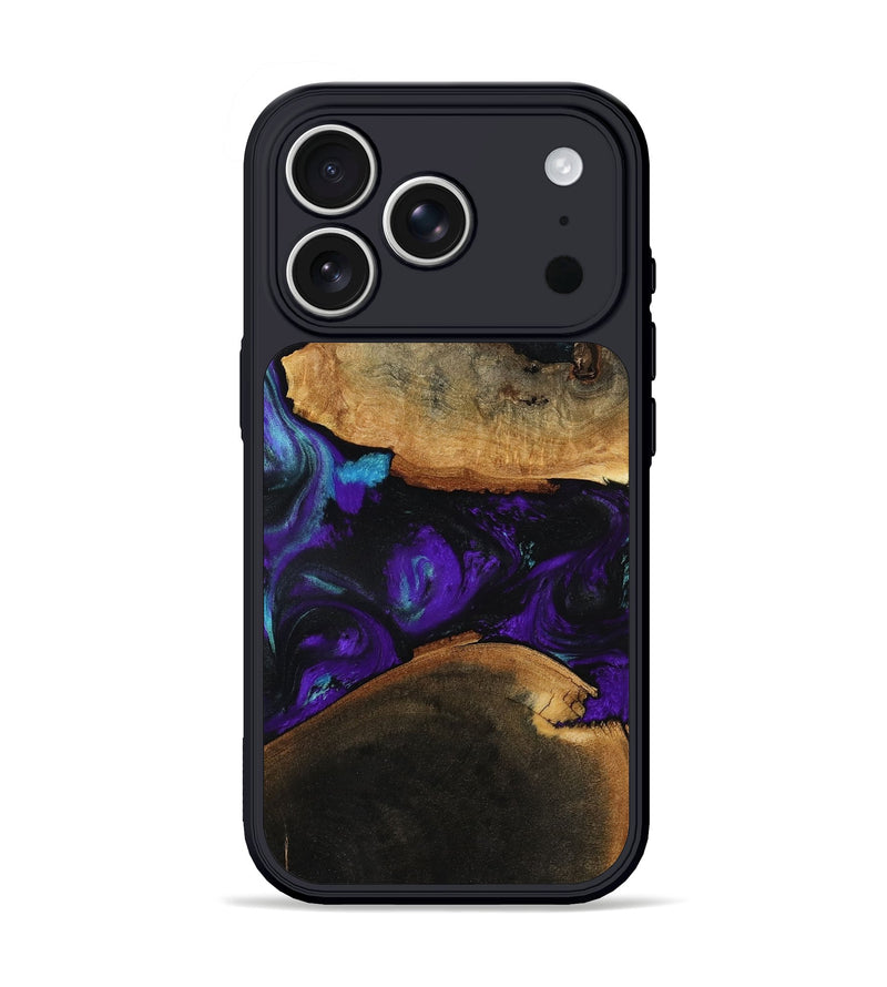 iPhone 17 Pro Wood Phone Case - Julissa (Purple, 787982)