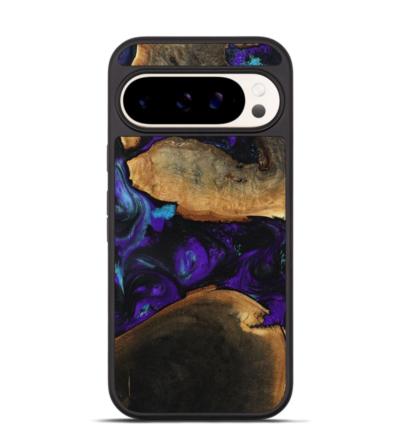 Pixel 9 Pro Wood Phone Case - Julissa (Purple, 787982)