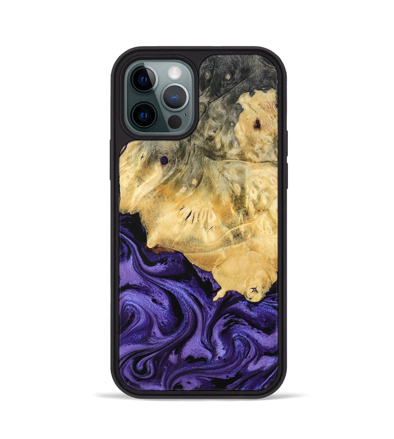 iPhone 12 Pro Wood Phone Case - Augusta (Purple, 787984)