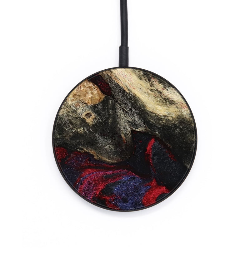 Circle Wood Wireless Charger - Maribel (Red, 787994)