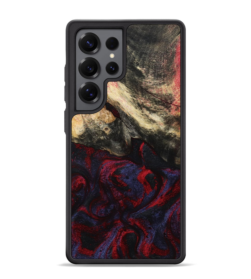 Galaxy S25 Ultra Wood Phone Case - Maribel (Red, 787994)