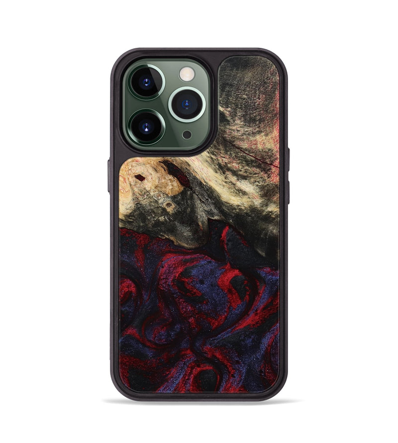 iPhone 13 Pro Wood Phone Case - Maribel (Red, 787994)