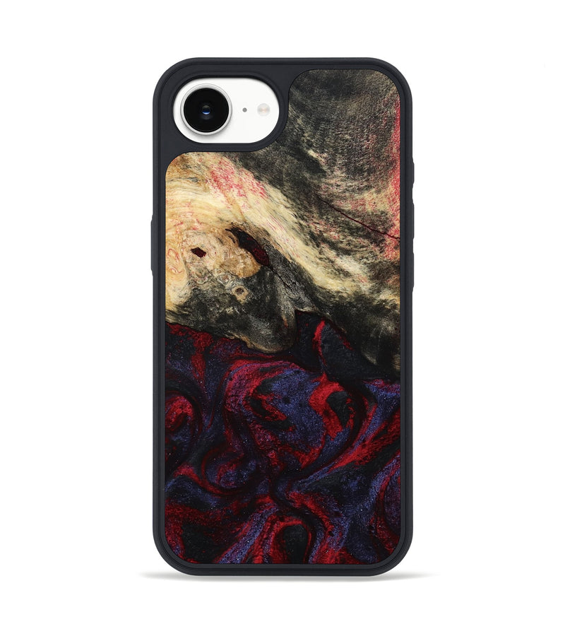 iPhone 16e Wood Phone Case - Maribel (Red, 787994)