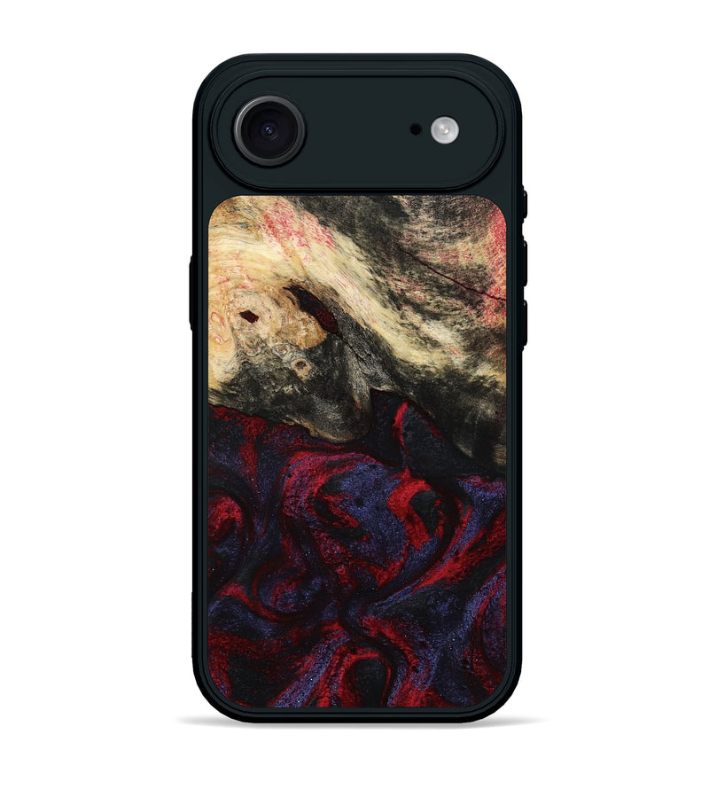 iPhone 17 Air Wood Phone Case - Maribel (Red, 787994)