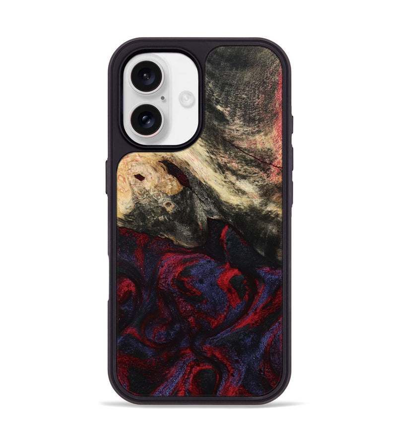 iPhone 17 Wood Phone Case - Maribel (Red, 787994)