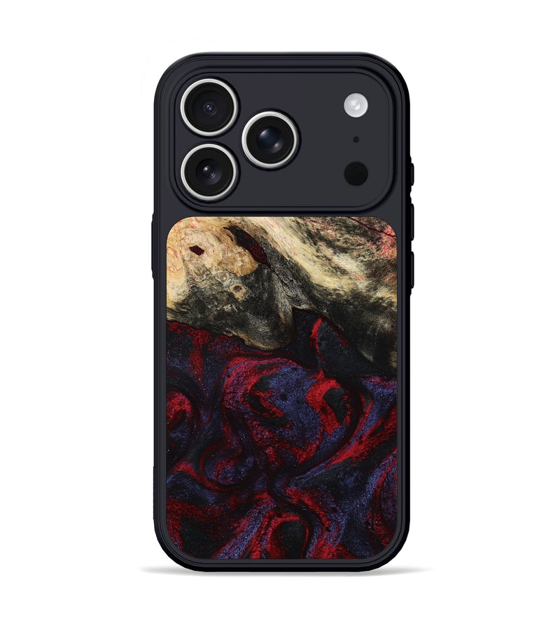 iPhone 17 Pro Wood Phone Case - Maribel (Red, 787994)