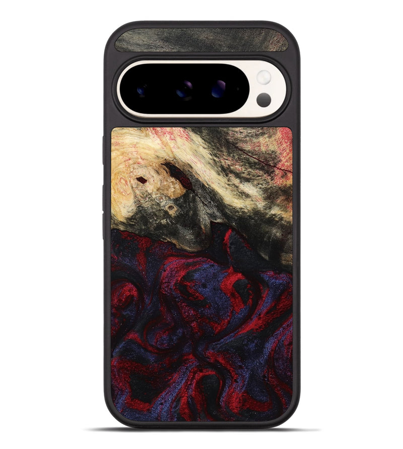 Pixel 9 Pro XL Wood Phone Case - Maribel (Red, 787994)