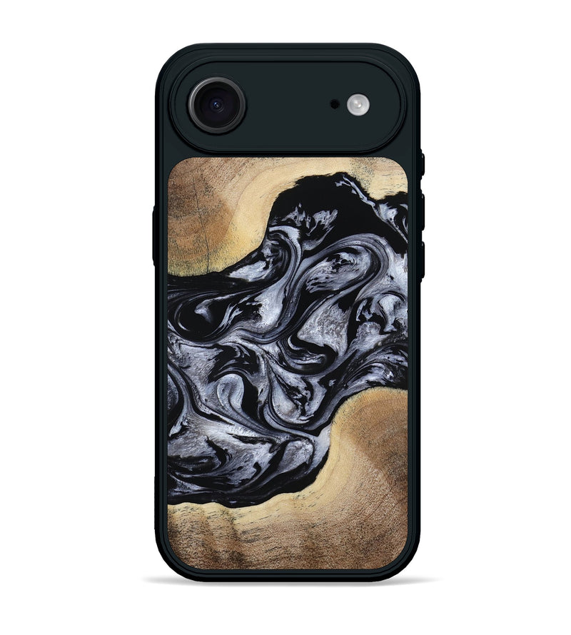 iPhone 17 Air Wood Phone Case - Cortez (Black & White, 787997)