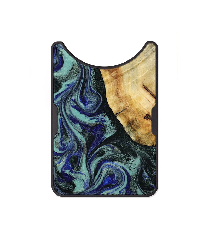 Alloy Wood Wallet - Tod (Green, 788034)