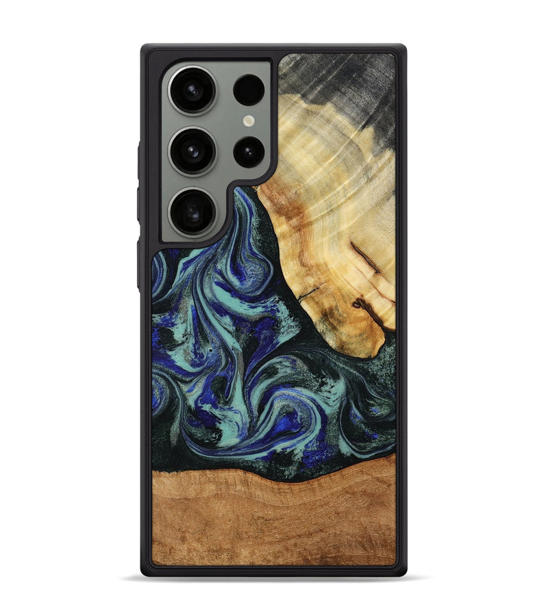 Galaxy S24 Ultra Wood Phone Case - Tod (Green, 788034)