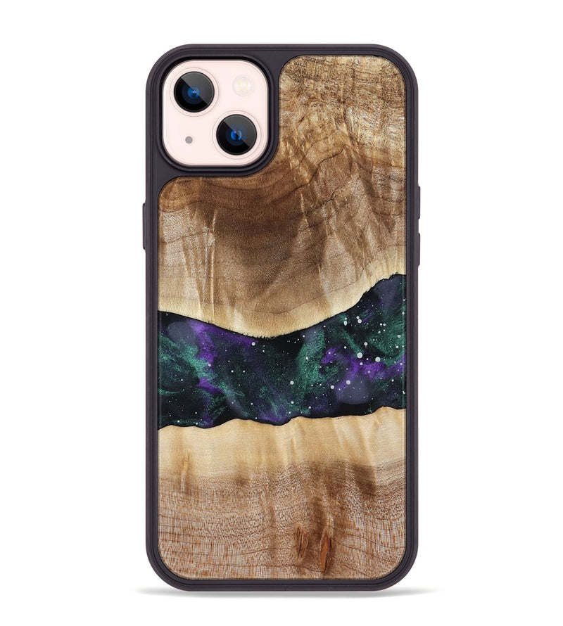 iPhone 14 Plus Wood Phone Case - Clarisa (Cosmos, 788101)