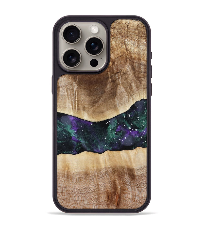 iPhone 15 Pro Max Wood Phone Case - Clarisa (Cosmos, 788101)