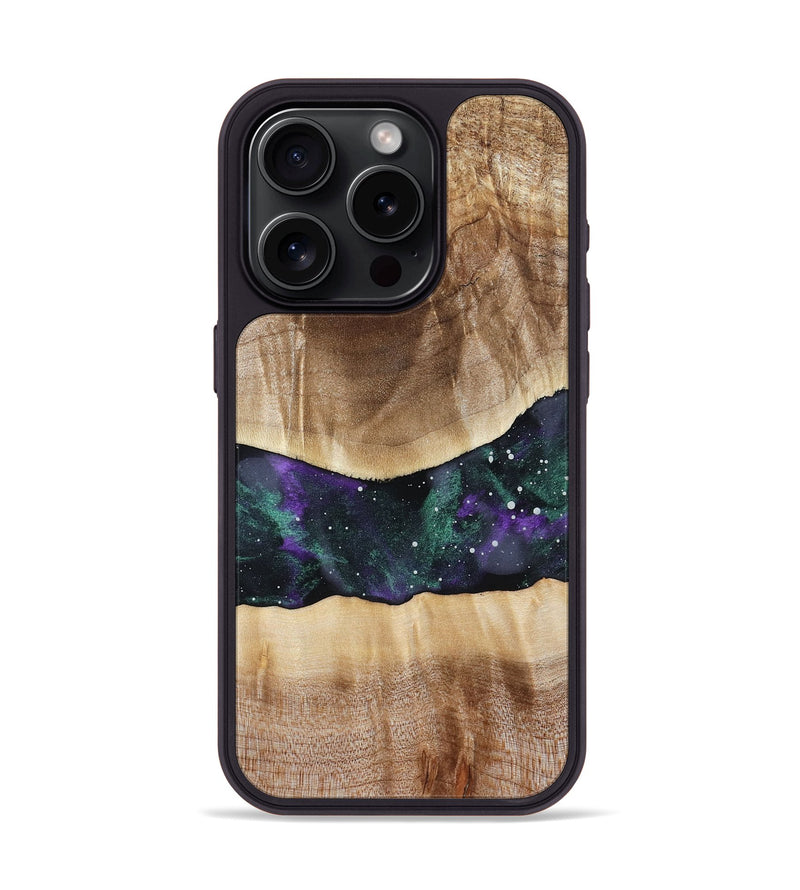 iPhone 15 Pro Wood Phone Case - Clarisa (Cosmos, 788101)